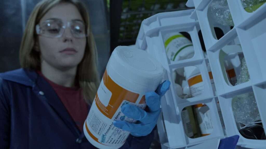 female pharmacist