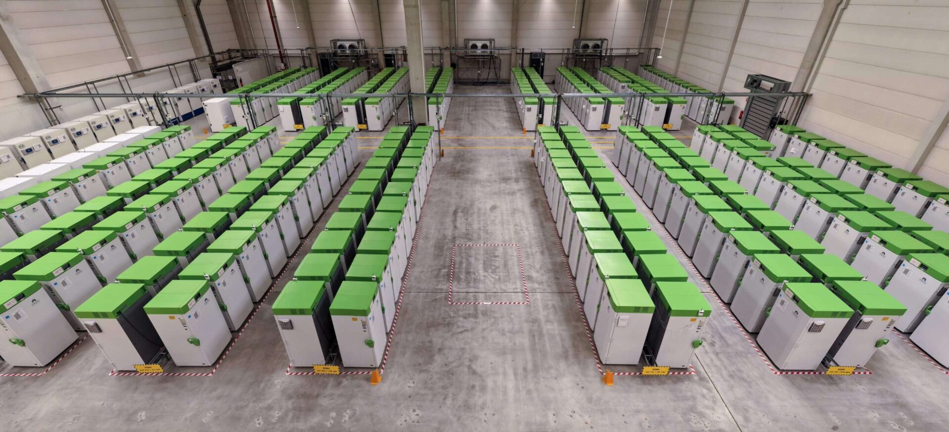 ULT storage freezer farm